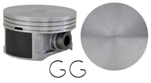 Piston Set - GM Cadillac 5.7L 346 Flat Top LS6 - Enginetech P5081(8)
