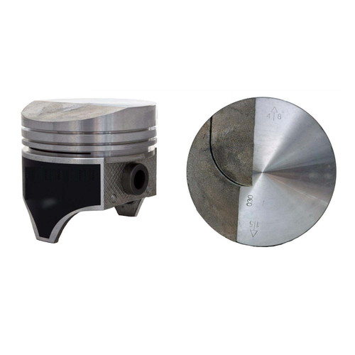 Engine Part - Piston Set Piston GM Chevrolet 409 10:1 Cr - Enginetech P6007(8)