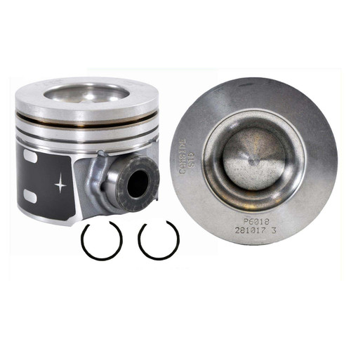 Piston Set - Ford 6.4L 391 Powerstroke Diesel - Enginetech P6018(8)