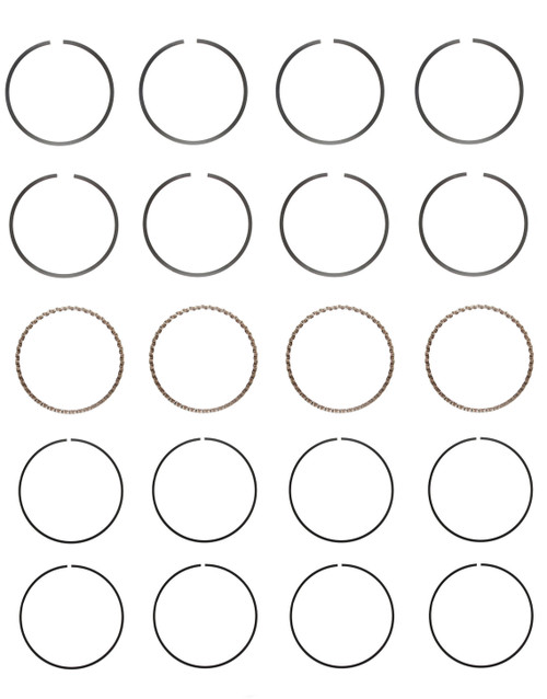 Piston Ring Set - Ford 2.0L Ecoboost - Enginetech S34454
