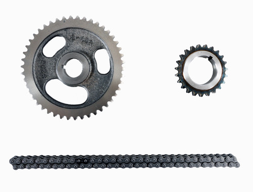 Timing Chain Set (Double Roller) - Chrysler 239 318 340 360 Double Roller - Enginetech TS160