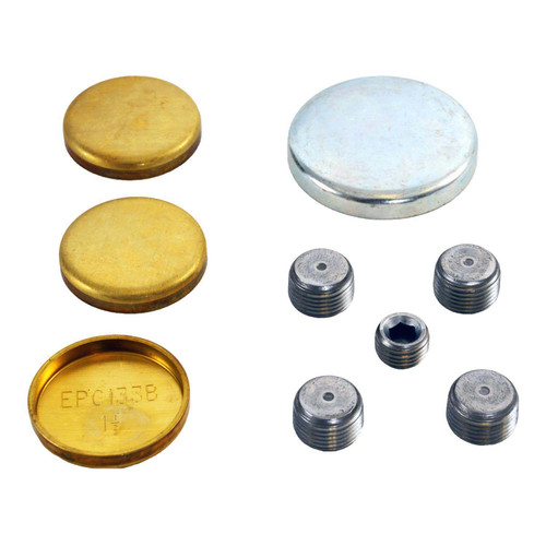 Brass Freeze Plug Kit - Ford 2.0L 121 Vin C 2.3L 140 - Enginetech PK29B