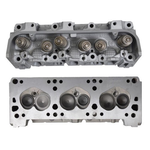 Remanufactured Cylinder Head (Left) (Complete) - GM Chevrolet 3.1L 3.4L OHV "E,J" - Without A.I.R. Reman - Enginetech CH1051R