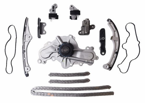 Timing Chain Kit with Water Pump - Tim Set W/ Water Pump Ford Mazda 3.5L 3.7L - Enginetech WPK104