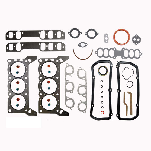 Full Gasket Set - Ford 3.8L 232 Rwd Cars Prem Vss - Enginetech F3.8-45