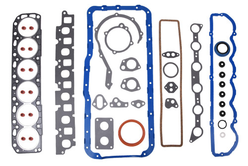 Full Gasket Set - Ford 4.9L 300 Premium Umb Vss 1PC Oil Pan Gasket - Enginetech F300L-31