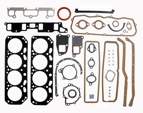 Full Gasket Set - AMC GM Pontiac 2.5L 151 Ex Vin U OE O Rng Vss - Enginetech P151R-32