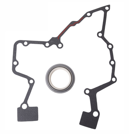 Timing Cover Gasket Set - Gasket Dodge Cummins 5.9L 359 24V Timing Cover Set - Enginetech TCCU359-A