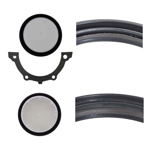 Rear Main Seal - Seal Kit GM Chevrolet 262 305 350 Includes Housing Gasket - Enginetech SK5007