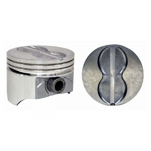 Piston And Ring Kit - Piston & Prem Ring Kit Rings Are Not Loaded On Piston - Enginetech K1534(8)