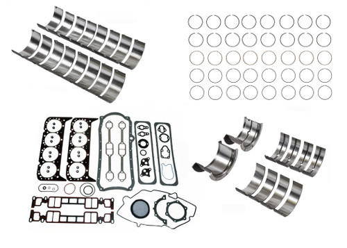 Engine Remain Kit - Remain GM Chevrolet 5.7L 350 Truck Vin R - Enginetech RMC350DP