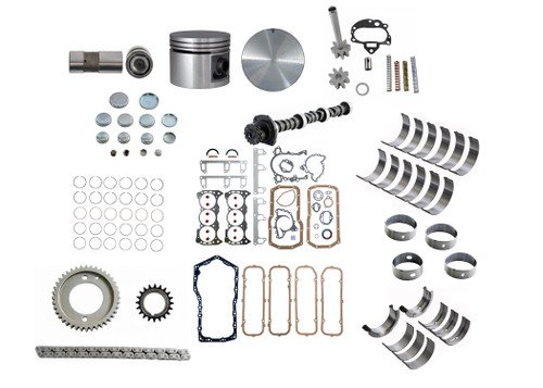Engine Master Rebuild Kit - Master GM Buick 3.0L 181 Vin E Carbureted - Enginetech MKB181A