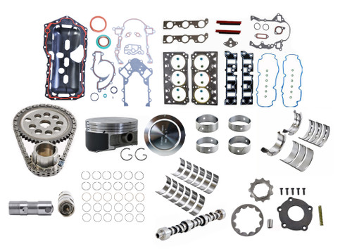 Engine Master Rebuild Kit - Master GM Buick 3.8L "K" Fwd Exp Plug & Plen Gasket Not Incl - Enginetech MKB3800PP