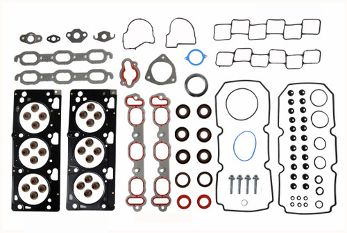 Head Gasket Set - Chrysler 3.5L SOHC Mls Head Gaskets - With Head Bolts - Enginetech CR215HS-DWB