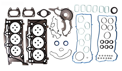 Head Gasket Set - Chrysler Jeep 3.6L 220 DOHC 24V Mls Head Gaskets - W/ Head Bolts - Enginetech CR220HS-AWB