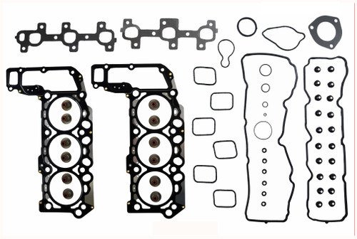 Head Gasket Set - Chrysler Jeep 3.7L Head Set Mls Head Gaskets - W/ Head Bolts - Enginetech CR226HS-BWB