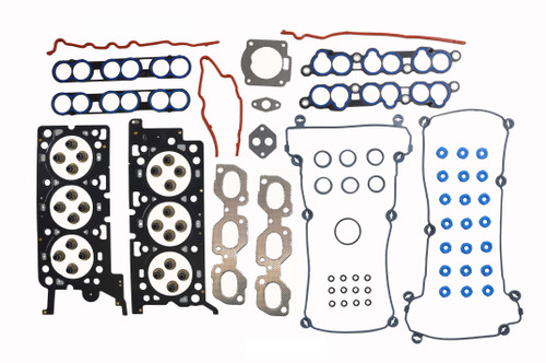 Head Gasket Set - Ford 3.0L DOHC Head Set Duratec. Mls Head Gaskets - With Head Bolts - Enginetech F181HS-AWB