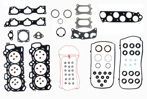 Head Gasket Set - Acura Honda 3.5L 3471 SOHC 24V J35Z Mls Head Gaskets - With Head Bolts - Enginetech HO3.5HS-EWB