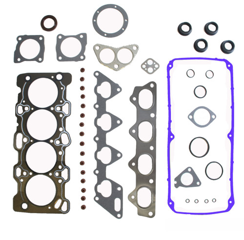 Head Gasket Set - Chrysler Mitsubishi 2.0L 2.4L SOHC 16V - W/ Head Bolts - Enginetech MI2.0HS-DWB