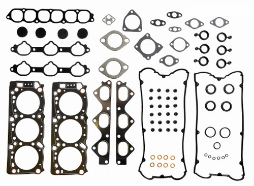 Head Gasket Set - Mit 3.0L 24V DOHC 6G72 Mls Hg - W/ Head Bolts - Enginetech MI3.0HS-CWB