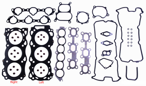 Head Gasket Set - Nissan 3.5L 3498 DOHC 24V VQ35DE Ex. 350Z - W/ Head Bolts - Enginetech NI3.5HS-BWB