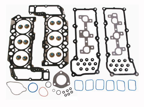 Full Gasket Set - Chrysler Jeep 3.7L SOHC Mls Hs & Cs Kit Oil Pan Gasket Not Incl - Enginetech CR226K-1