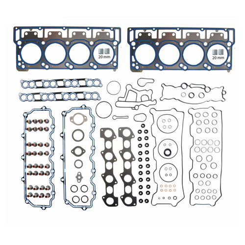 Full Gasket Set - Ford 6.0L 365 Diesel Mls Powerstroke Hs & Cs Kit - Enginetech F365K-2