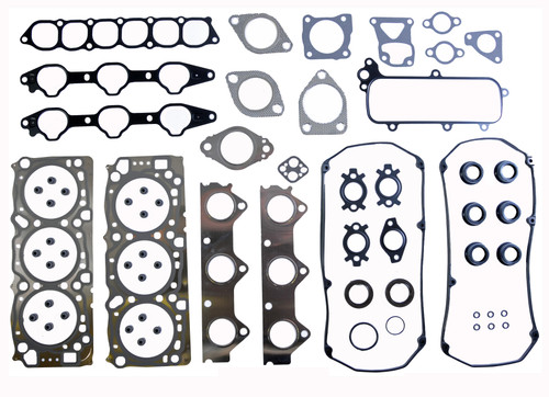 Full Gasket Set - Chrysler Mitsubishi 3.0L SOHC 24V 6G72 Mls Head Gaskets Hs & Cs Kit - Enginetech MI3.0K-4