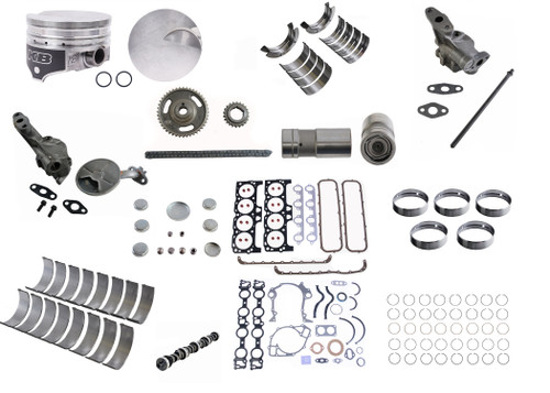 Engine Master Rebuild Kit - HP Kit Ford 460 68-85 With Hyd Flat Lifters. F-Series - Enginetech HPK460