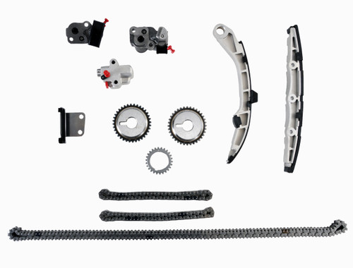 Timing Set - Tim Set Nissan 3.5L 3498 VQ35DE Without VVT Sprockets - Enginetech TS0720