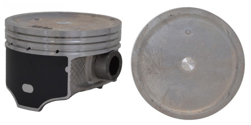 Piston Set - Mitsubishi 2.4L SOHC 16V 4G69 Coated Skirt - Enginetech P4007(4)