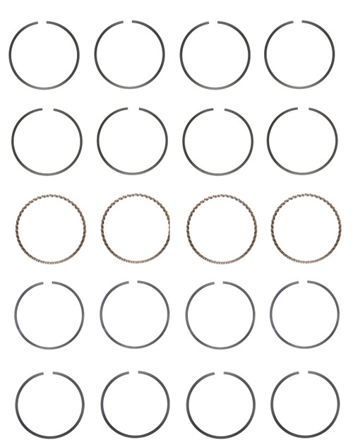 Piston Ring Set - Mit 2.4L 2351 G64FR - Enginetech S86534