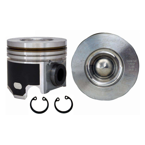 Piston Set - 2007 Ford F-450 Super Duty - 6.0L / 365 OHV V8 32V "P" Powerstroke 3.740" Bore - P5087(8) -PN30