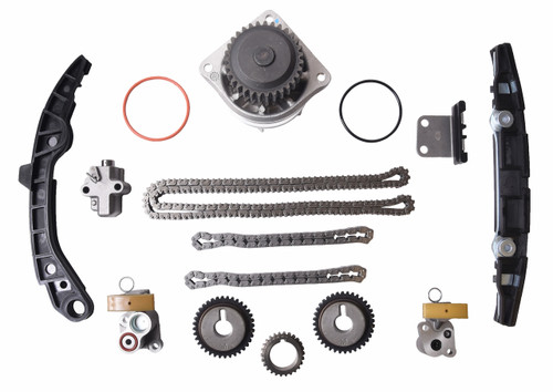 Timing Chain Kit with Water Pump - 2007 Infiniti FX35 - 3.5L / 3498 DOHC V6 24V VQ35DE, VQ35DD 95.50mm Bore WPK730 -PN1