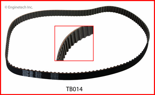 1986 Ford Mustang 2.3L Engine Timing Belt TB014 -90