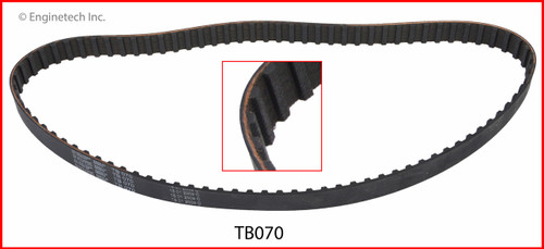 1988 Toyota Tercel 1.5L Engine Timing Belt TB070 -23
