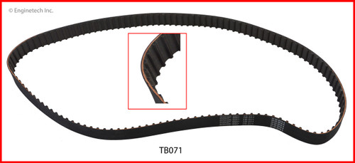 1987 Plymouth Caravelle 2.2L Engine Timing Belt TB071 -139