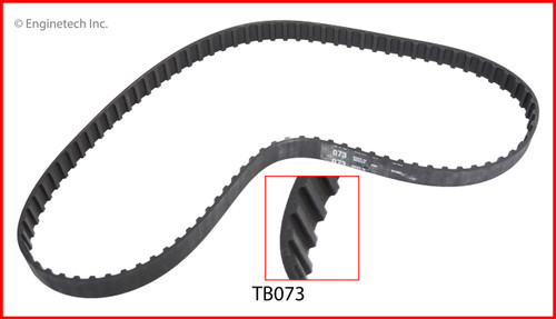 1989 Mitsubishi Precis 1.5L Engine Timing Belt TB073 -32