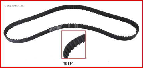 1987 Plymouth Reliant 2.5L Engine Timing Belt TB114 -21