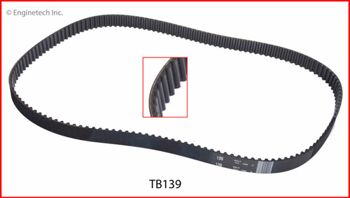 1987 Dodge Caravan 3.0L Engine Timing Belt TB139 -1