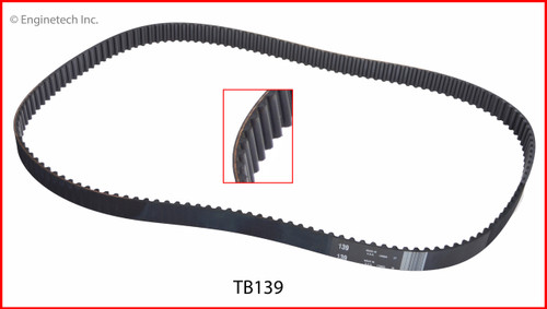 1993 Plymouth Grand Voyager 3.0L Engine Timing Belt TB139 -76