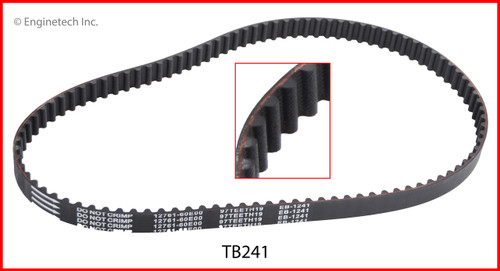 1995 Geo Metro 1.0L Engine Timing Belt TB241 -3 1995 Geo Metro 1.0L Engine Timing Belt TB241 -3