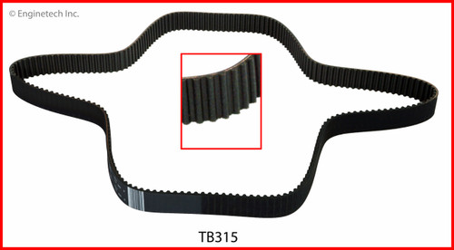 2009 Hyundai Tucson 2.7L Engine Timing Belt TB315 -25