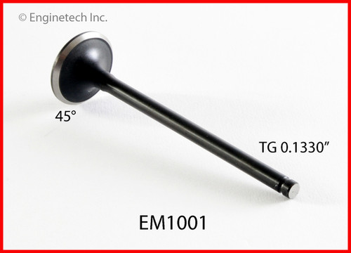 2004 Kia Rio 1.6L Engine Exhaust Valve EM1001 -2