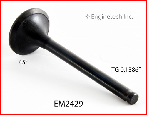 1989 Dodge Caravan 3.0L Engine Exhaust Valve EM2429 -15