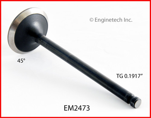 1989 Mazda MPV 2.6L Engine Exhaust Valve EM2473 -1