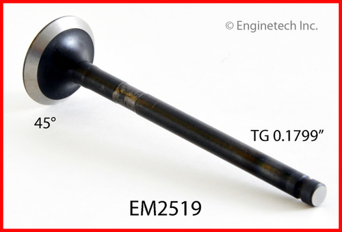 1989 Geo Prizm 1.6L Engine Exhaust Valve EM2519 -3