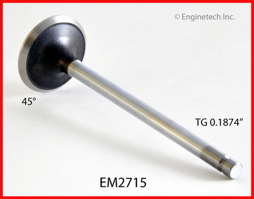 1991 Infiniti G20 2.0L Engine Exhaust Valve EM2715 -1
