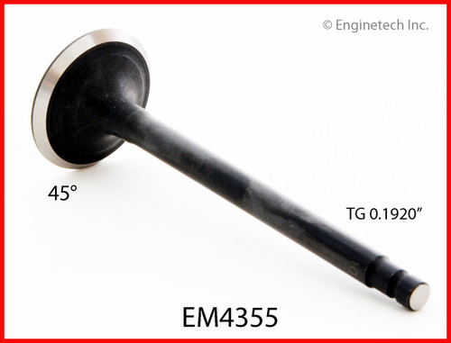 2000 Nissan Frontier 2.4L Engine Exhaust Valve EM4355 -5
