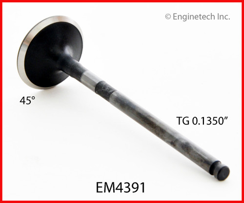 2010 Toyota Matrix 2.4L Engine Exhaust Valve EM4391 -48